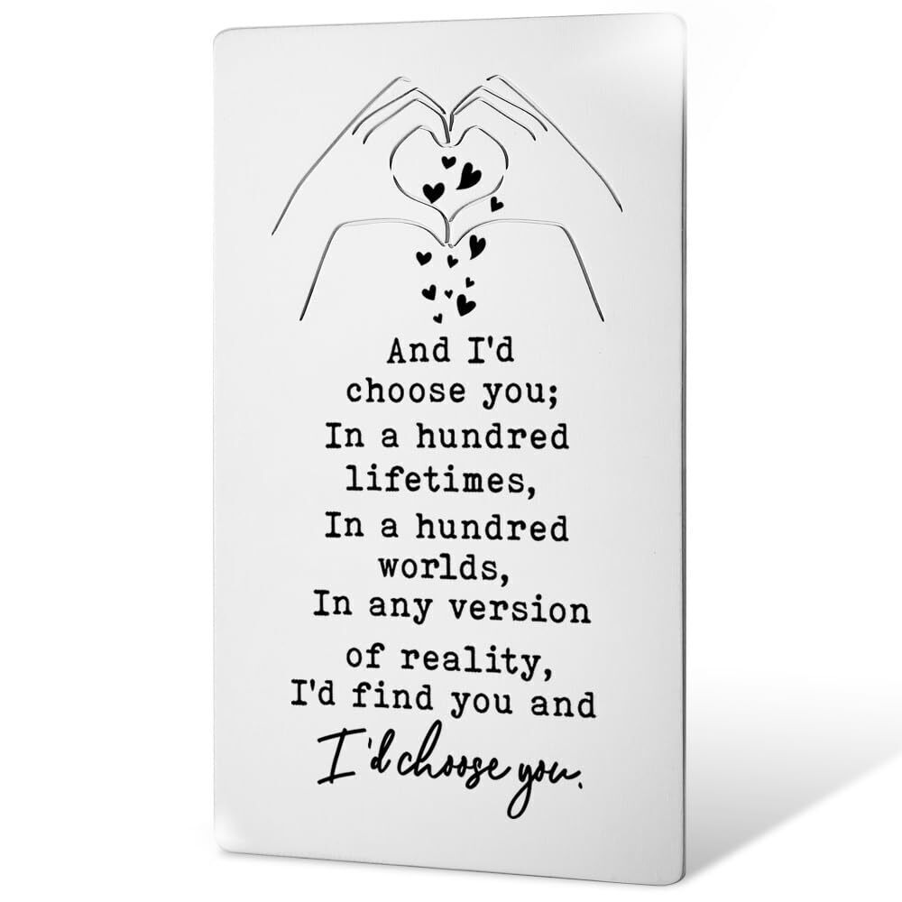 3607 Anniversary Cards Gift for Wife Her I Love You Card Gifts for Her